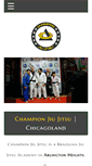 Mobile Screenshot of championjiujitsu.com